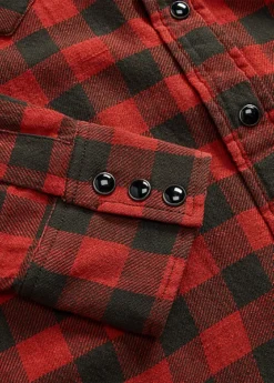 Chemise Western écossaise Coton Et Lin -Pas Cher T-Shirts Hauts Magasin s7 1485178 alternate17