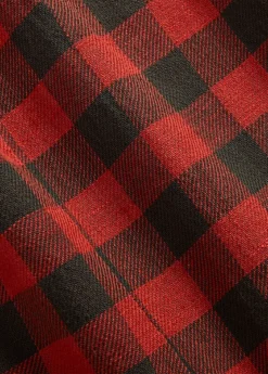 Chemise Western écossaise Coton Et Lin -Pas Cher T-Shirts Hauts Magasin s7 1485178 alternate20