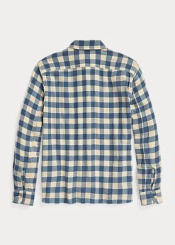 Chemise écossaise En Lin Et Coton -Pas Cher T-Shirts Hauts Magasin s7 1485179 alternate15