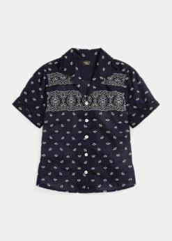 Chemisier Fleuri En Voile De coton