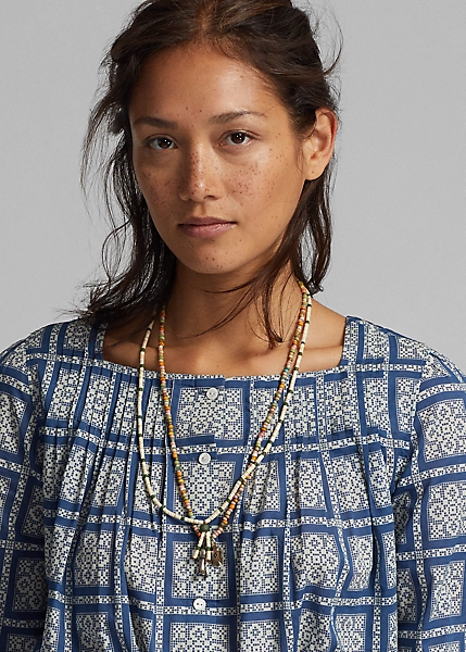 Chemisier à Basque Voile De coton 5 Chemisier à Basque Voile De coton – Image 5