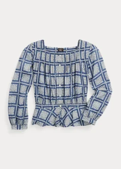 Chemisier à Basque Voile De coton