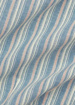 Chemisier Plissé à Motif Rayé En Coton -Pas Cher T-Shirts Hauts Magasin s7 1485182 alternate20