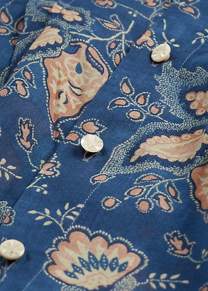 Chemisier Fleuri Plis Piqués Voile Coton 10 Chemisier Fleuri Plis Piqués Voile Coton – Image 10