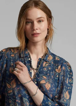 Chemisier Fleuri Plis Piqués Voile Coton 16 Chemisier Fleuri Plis Piqués Voile Coton -Pas Cher T-Shirts Hauts Magasin s7 1485183 alternate4