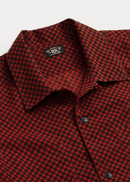 Chemise Safari à Carreaux Voile De Coton 8 Chemise Safari à Carreaux Voile De Coton – Image 8