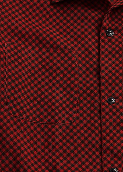 Chemise Safari à Carreaux Voile De Coton 9 Chemise Safari à Carreaux Voile De Coton – Image 9