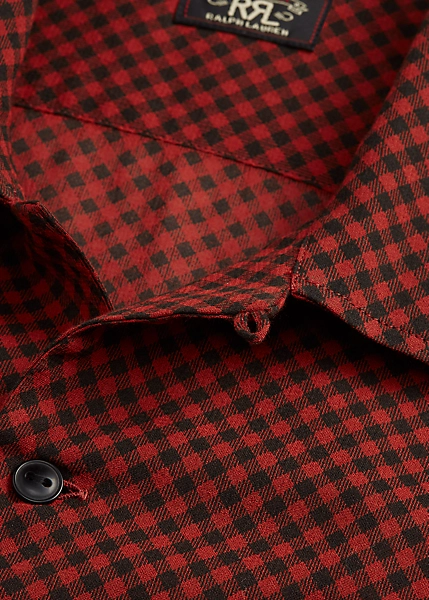 Chemise Safari à Carreaux Voile De Coton 10 Chemise Safari à Carreaux Voile De Coton – Image 10