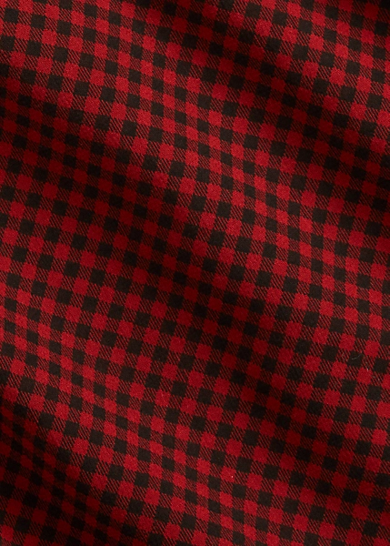 Chemise Safari à Carreaux Voile De Coton 12 Chemise Safari à Carreaux Voile De Coton – Image 12