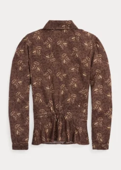 Chemisier Fleuri à Basque En Satinette 15 Chemisier Fleuri à Basque En Satinette -Pas Cher T-Shirts Hauts Magasin s7 1485185 alternate15