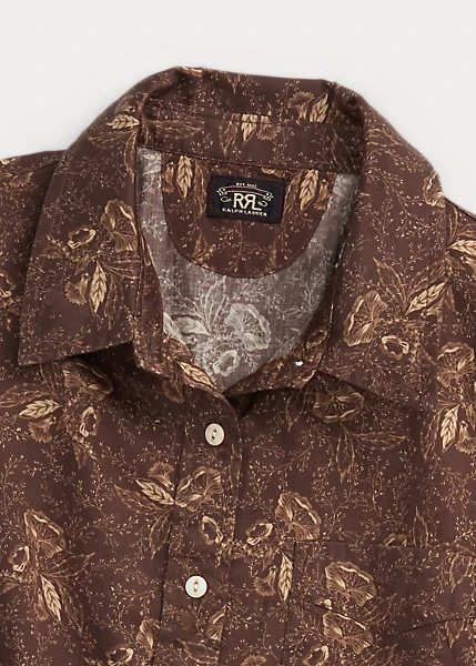 Chemisier Fleuri à Basque En Satinette 7 Chemisier Fleuri à Basque En Satinette – Image 7