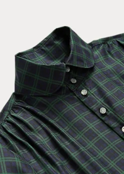 Blouse écossaise Liens Au Dos En Soie -Pas Cher T-Shirts Hauts Magasin s7 1485186 alternate16