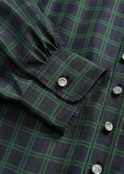 Blouse écossaise Liens Au Dos En Soie -Pas Cher T-Shirts Hauts Magasin s7 1485186 alternate17