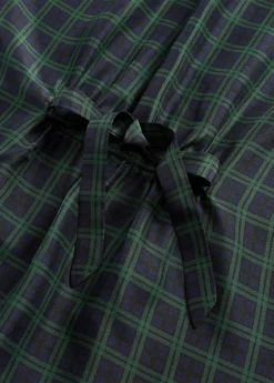 Blouse écossaise Liens Au Dos En Soie -Pas Cher T-Shirts Hauts Magasin s7 1485186 alternate18