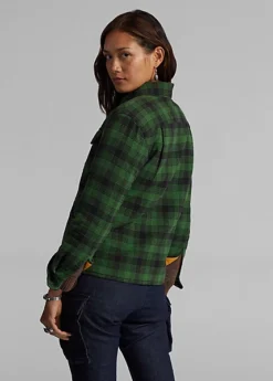 Surchemise écossaise En Coton Et Lin -Pas Cher T-Shirts Hauts Magasin s7 1485187 alternate3