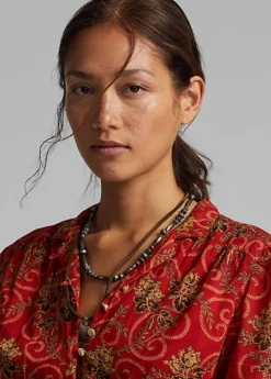 Robe En Coton Fleuri Coupée En Biais 16 Robe En Coton Fleuri Coupée En Biais -Pas Cher T-Shirts Hauts Magasin s7 1485194 alternate5