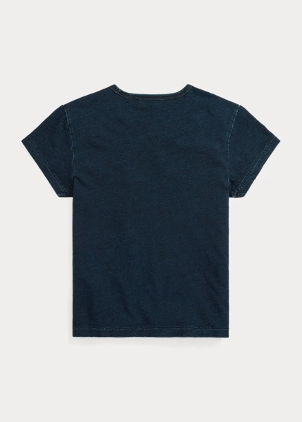 T-shirt à Poche En Coton Et Lin 6 T-shirt à Poche En Coton Et Lin – Image 6