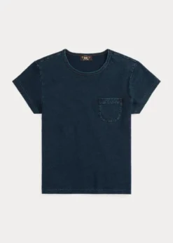 T-shirt à Poche En Coton Et Lin