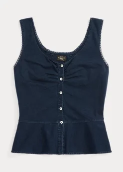 Caraco à Basque En Jersey De Coton