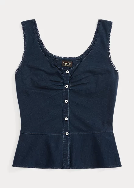 Caraco à Basque En Jersey De Coton 1 Caraco à Basque En Jersey De Coton