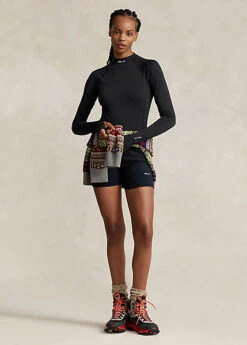 T-shirt Col Cheminée à Manches Longues -Pas Cher T-Shirts Hauts Magasin s7 1485673 alternate1