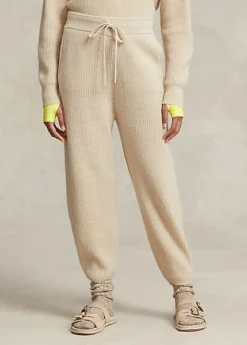 Pantalon Côtelé En Cachemire Et Laine -Pas Cher T-Shirts Hauts Magasin s7 1485683 alternate1