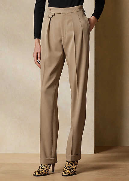 Pantalon Graison En Gabardine De Laine 3 Pantalon Graison En Gabardine De Laine – Image 3