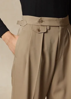 Pantalon Graison En Gabardine De Laine 9 Pantalon Graison En Gabardine De Laine -Pas Cher T-Shirts Hauts Magasin s7 1486293 alternate4