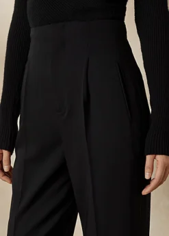 Pantalon Edmonds En Gabardine De Laine -Pas Cher T-Shirts Hauts Magasin s7 1486366 alternate4