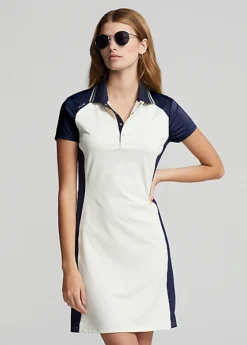 Robe Polo Color-block En Jersey Stretch -Pas Cher T-Shirts Hauts Magasin s7 1489375 alternate1