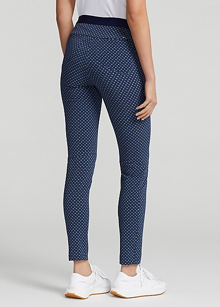 Pantalon Stretch à Motif Géométrique 4 Pantalon Stretch à Motif Géométrique – Image 4