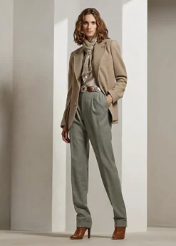 Pantalon à Pinces Jaena En Flanelle