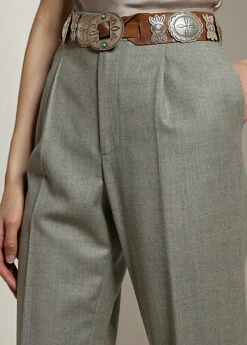 Pantalon à Pinces Jaena En Flanelle -Pas Cher T-Shirts Hauts Magasin s7 1489539 alternate4