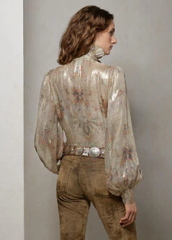 Chemisier Kalen à Manches Bouffantes 9 Chemisier Kalen à Manches Bouffantes -Pas Cher T-Shirts Hauts Magasin s7 1489546 alternate3