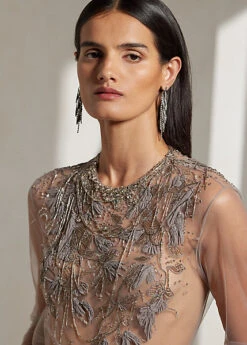 Chemisier Fiorenzo Décoré En Tulle -Pas Cher T-Shirts Hauts Magasin s7 1489565 alternate4