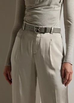 Pantalon Acklie En Satin Stretch -Pas Cher T-Shirts Hauts Magasin s7 1489572 alternate4