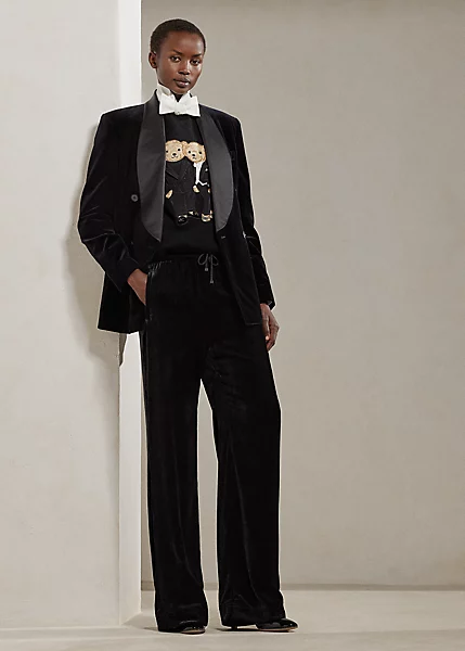 Pantalon En Velours Stretch 1 Pantalon En Velours Stretch