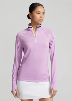 Pull Demi-zippé En Jersey Stretch