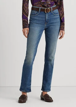 Jean Droit 7/8 Taille Haute -Pas Cher T-Shirts Hauts Magasin s7 1493456 alternate1