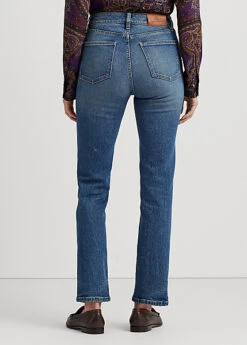 Jean Droit 7/8 Taille Haute -Pas Cher T-Shirts Hauts Magasin s7 1493456 alternate3