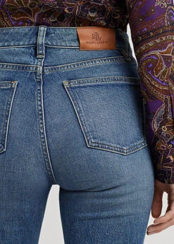 Jean Droit 7/8 Taille Haute -Pas Cher T-Shirts Hauts Magasin s7 1493456 alternate4