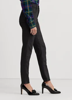 Jean Skinny 7/8 Taille Haute Enduit -Pas Cher T-Shirts Hauts Magasin s7 1493466 alternate2