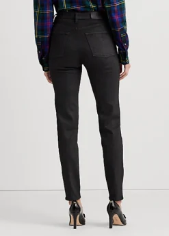 Jean Skinny 7/8 Taille Haute Enduit -Pas Cher T-Shirts Hauts Magasin s7 1493466 alternate3