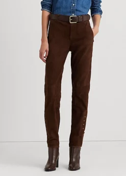Pantalon 7/8 En Chèvre Velours Stretch -Pas Cher T-Shirts Hauts Magasin s7 1493473 alternate1