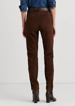 Pantalon 7/8 En Chèvre Velours Stretch -Pas Cher T-Shirts Hauts Magasin s7 1493473 alternate3