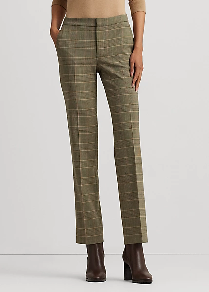 Pantalon Droit écossais à Carreaux Sergé 3 Pantalon Droit écossais à Carreaux Sergé – Image 3