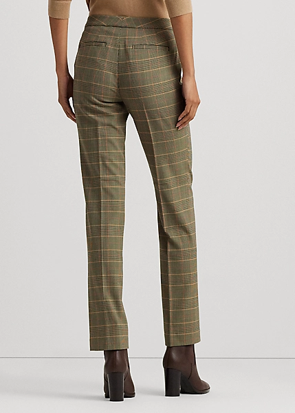 Pantalon Droit écossais à Carreaux Sergé 4 Pantalon Droit écossais à Carreaux Sergé – Image 4