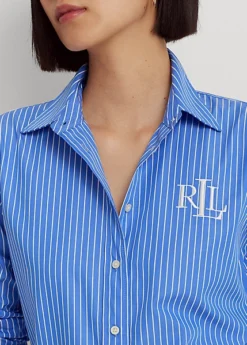 Chemise En Popeline De Coton Milleraies -Pas Cher T-Shirts Hauts Magasin s7 1493501 alternate4