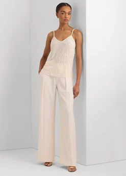 Caraco Perlé à Deux Bretelles En Tulle -Pas Cher T-Shirts Hauts Magasin s7 1493503 alternate1