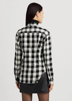 Chemise En Sergé De Coton à Carreaux -Pas Cher T-Shirts Hauts Magasin s7 1493512 alternate3